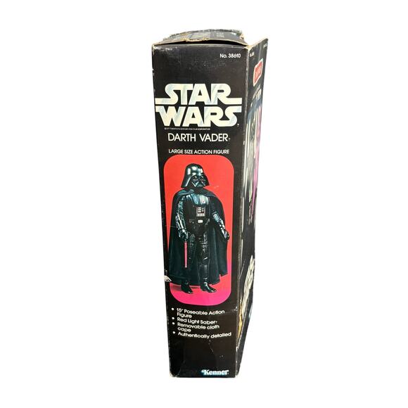 Vintage Star Wars Darth Vader 15" Action Figure - New In Box - 1977/78 - Kenner - Picture 8 of 10
